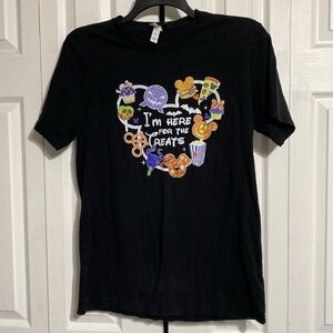Bella Canvas cotton black Disney Halloween tee shirt LARGE